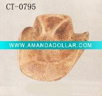 Wholesale straw cowboy hat