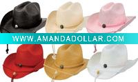 Wholesale toyo paper cowboy hat