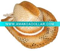 Wholesale Fashion Printing Cowboy Hat with Braid Trim