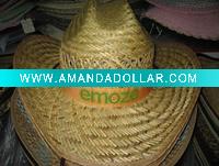 Promotional rush straw hat