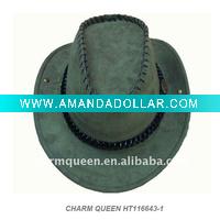 Wholesale Fashion suede leather cowboy hat