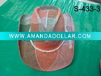 Wholesale paper cord cowboy hats