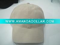 Wholesale Cotton beige cheap baseball cap or sport cap