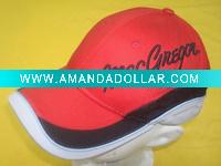 Wholesale Cotton sports cap with troughed belt