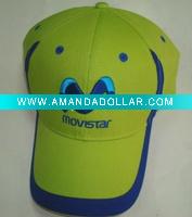 summer 100% cotton twill baseball sport cap with embroidery