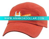 Wholesale printing and embroidery 100% cotton sport cap