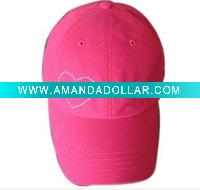 Wholesale sports cap with rhinestone