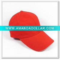 Wholesale 100% cotton plain promotional sports cap