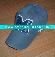 Wholesale Popular washed embroidery sports caps