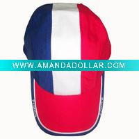Wholesale Sports Cap, Baseball cap with flag design