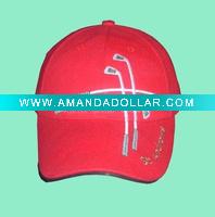Cotton embroidered sports cap