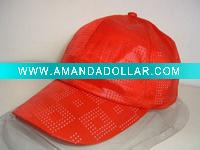 Blank red fashion sports caps with high quality