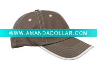 Wholesale 6 panel,100% cotton Chino washed baseball cap