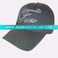 grey cotton sport cap