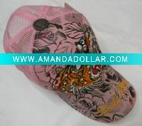 Wholesale Embroidered Youth Baseball Caps Rose