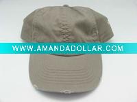 washed baseball cap
