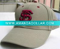 Wholesale 100% cotton twill 6 panels baseball cap