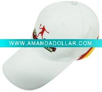 Wholesale 6 panels 100% Cotton Splicing Baseball Cap