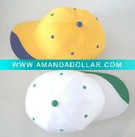 6 panels baseball cap