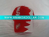 baseball cap with embroidered logo