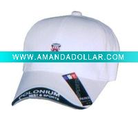white sports cap
