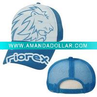 Wholesale 5 panels mesh caps