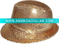 Wholesale ladies fashion sequin hats
