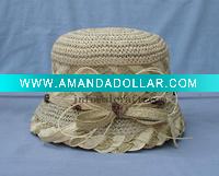 Bucket straw hats