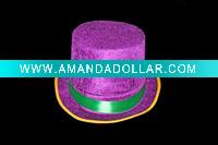 PYH-1110The Mardi Gras Vel-Felt Top Hat