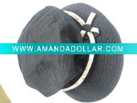 Wholesale 2011 Hot Sale ladies fashion buckle hats, (A-063)