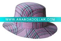 Wholesale (HBK1111) Fashion Paper Straw Bucket Hat For Ladies