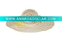 Wholesale ladies romantic fashion straw hat
