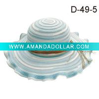 ladies' hat-bucket hat-summer hat-middle brim hat