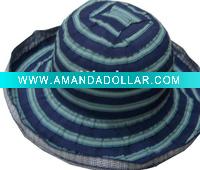 Wholesale Riband hat,lady beach hat, summer hat