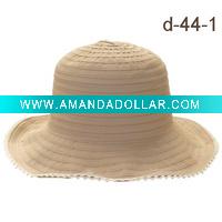 Wholesale ladies' hat-bucket hat-summer hat-large brim hat