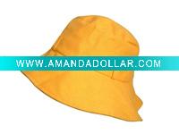 Wholesale ladies fashion cotton twill bucket hat