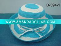ladies' hat-bucket hat-summer hat-large brim hat