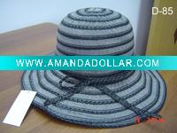 ladies' hat-bucket hat-summer hat-middle brim hat