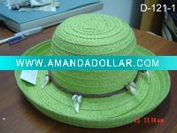 ladies' hat-bucket hat-summer hat-large brim hat