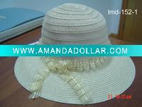 ladies' hat-bucket hat-summer hat-large brim hat