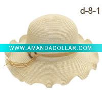 Wholesale ladies' hat-bucket hat-summer hat-large brim hat