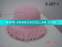 Wholesale ladies' hat-bucket hat-summer hat-large brim hat