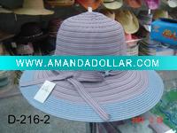 ladies' hat-bucket hat-summer hat-middle brim hat