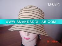 ladies' hat-bucket hat-summer hat-large brim hat