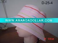 ladies' hat-bucket hat-summer hat-large brim hat