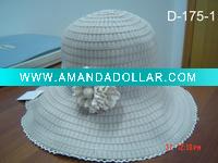 Wholesale ladies' hat-bucket hat-summer hat-large brim hat
