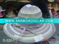 Wholesale ladies' hat-bucket hat-summer hat-middle brim hat