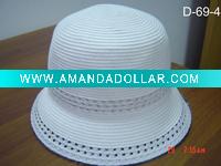 ladies' hat-bucket hat-summer hat-large brim hat
