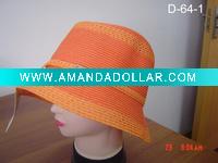 ladies' hat-bucket hat-summer hat-large brim hat