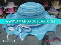 ladies' hat-bucket hat-Spring summer hat-middle brim hat-